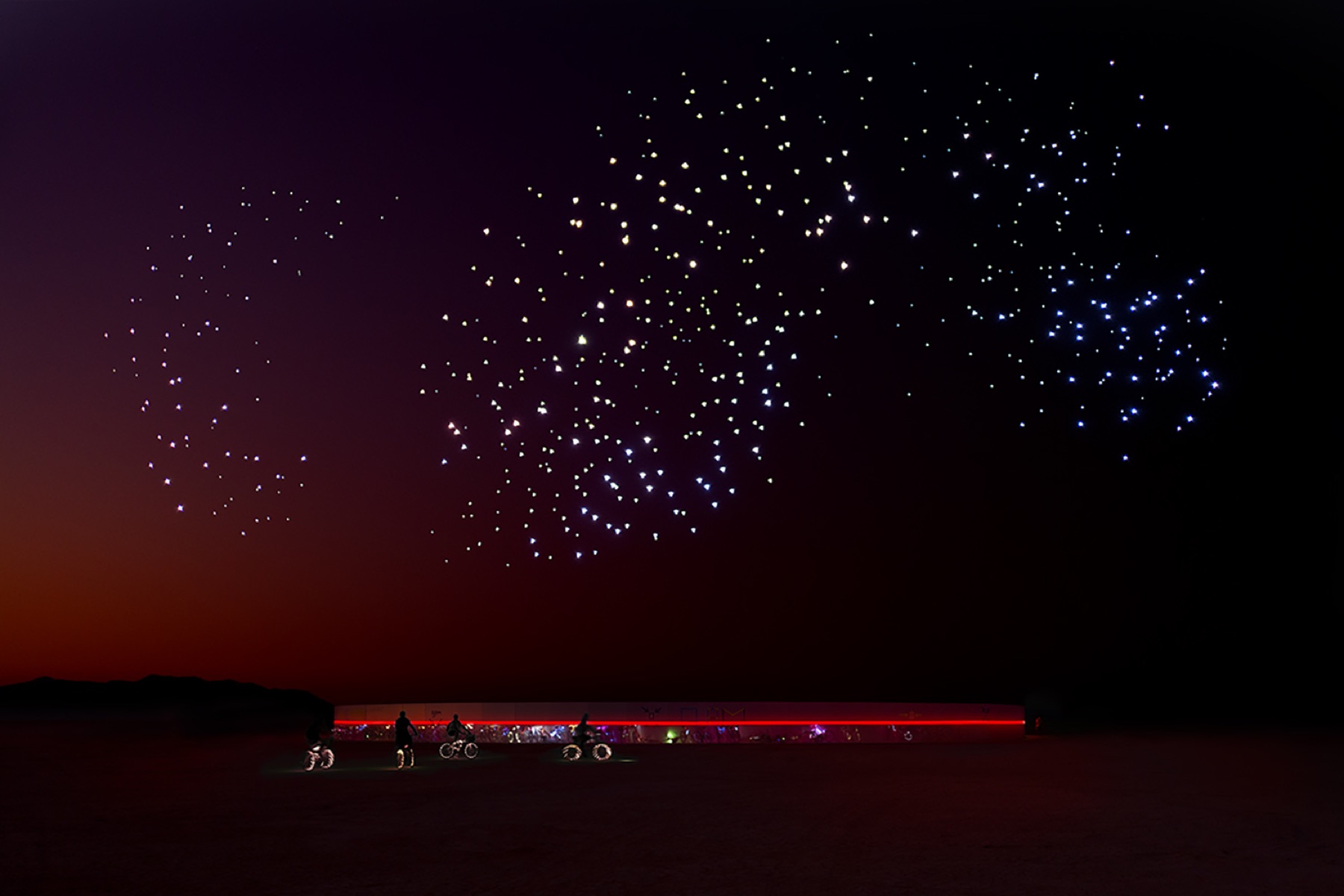 Burning Man: the first drone show drone show — photo 1