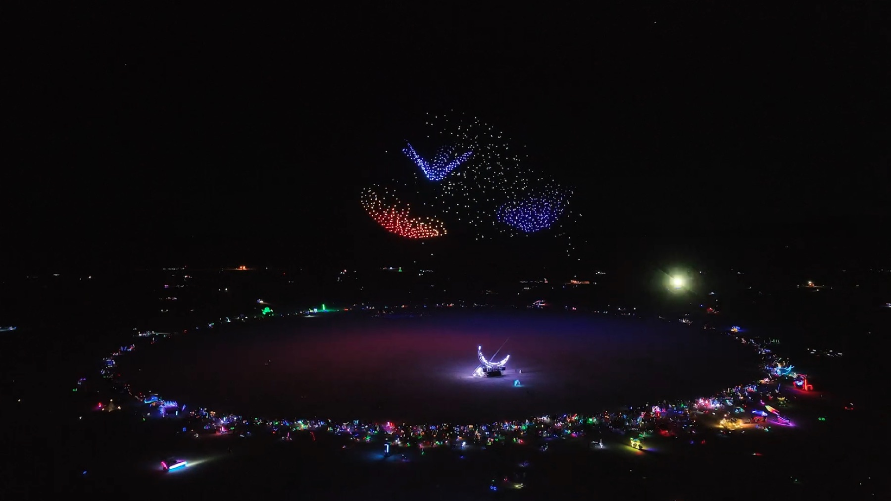 Kinship by DRIFT at Burning Man drone show — photo 1