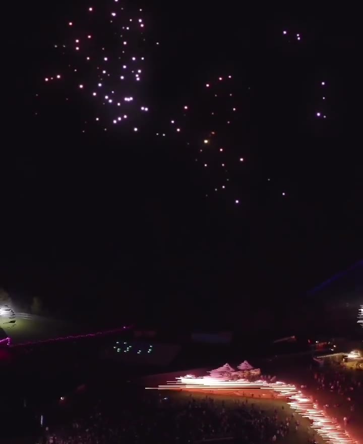 Franchise Freedom at FORMAT Festival drone show — photo 1