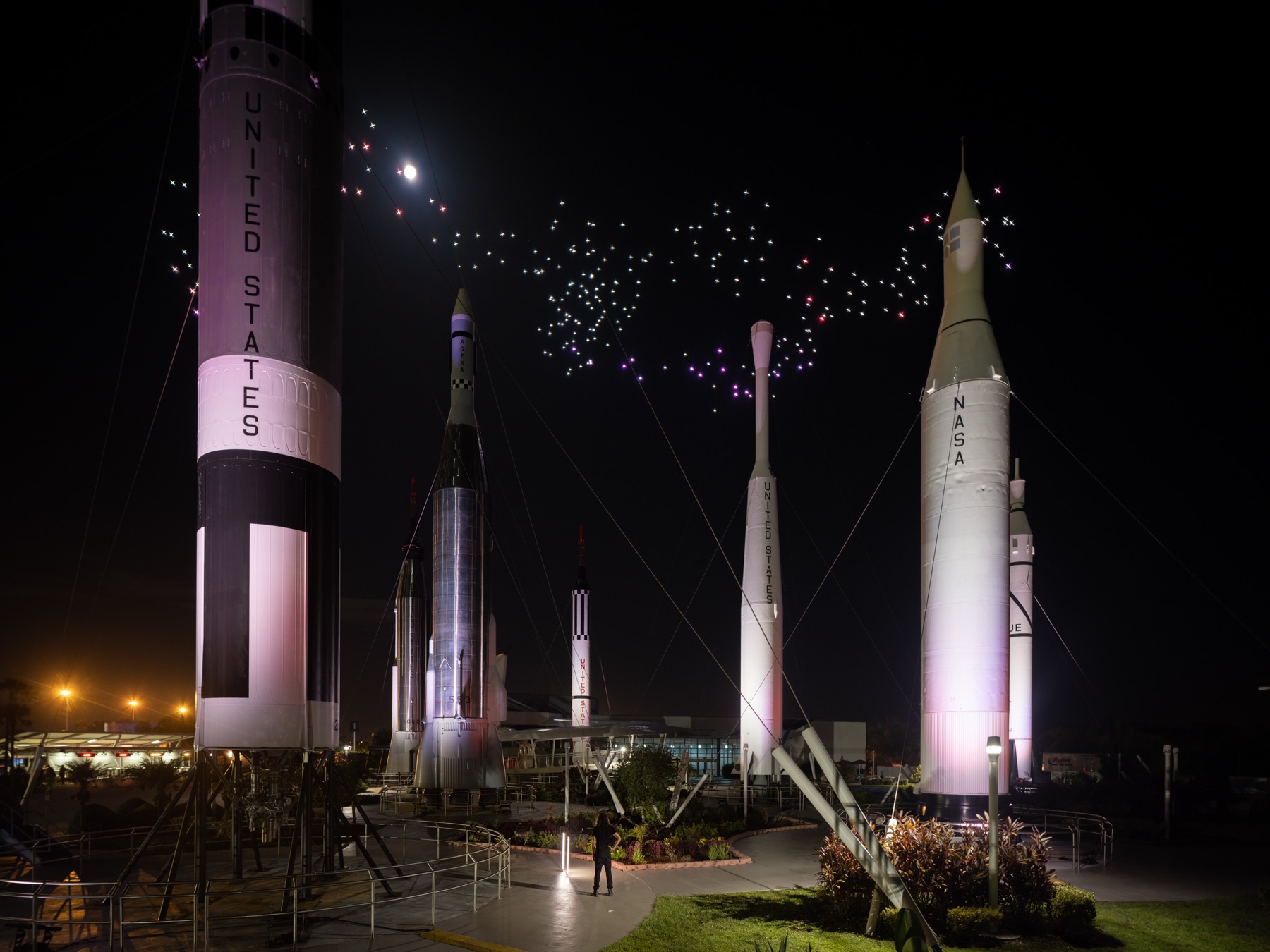 NASA Kennedy Space Center: Apollo 11 at 50 drone show — photo 1