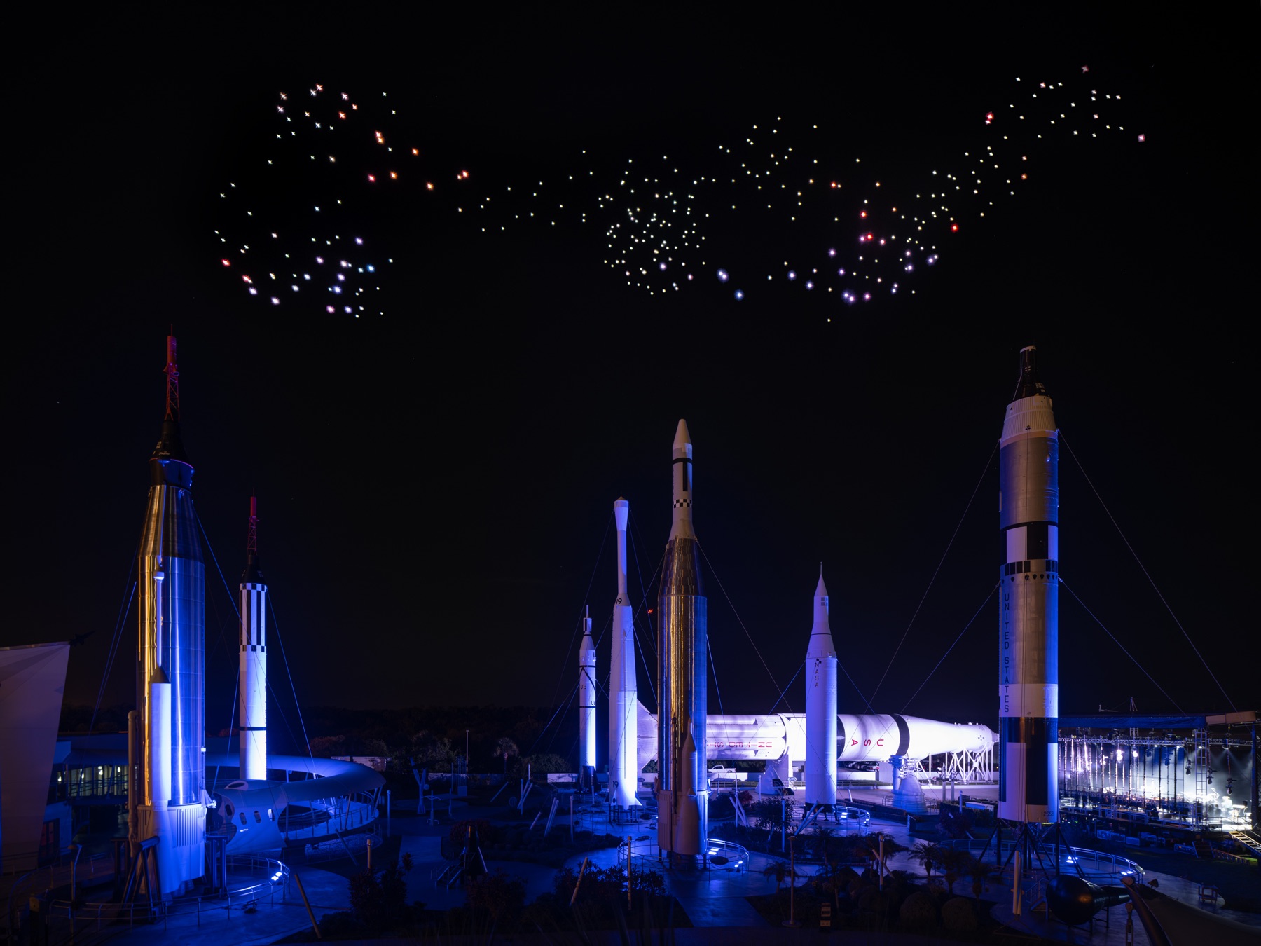 NASA Kennedy Space Center: Apollo 11 at 50 drone show — photo 2