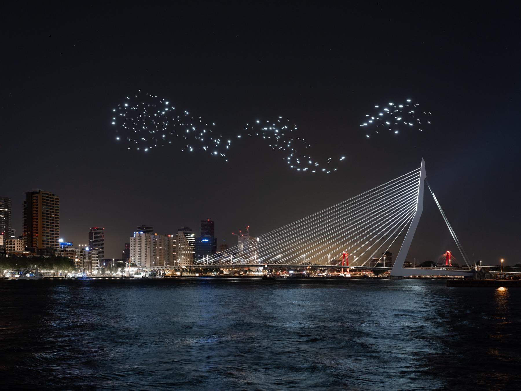 Flying for our Freedom, Rotterdam drone show — photo 1