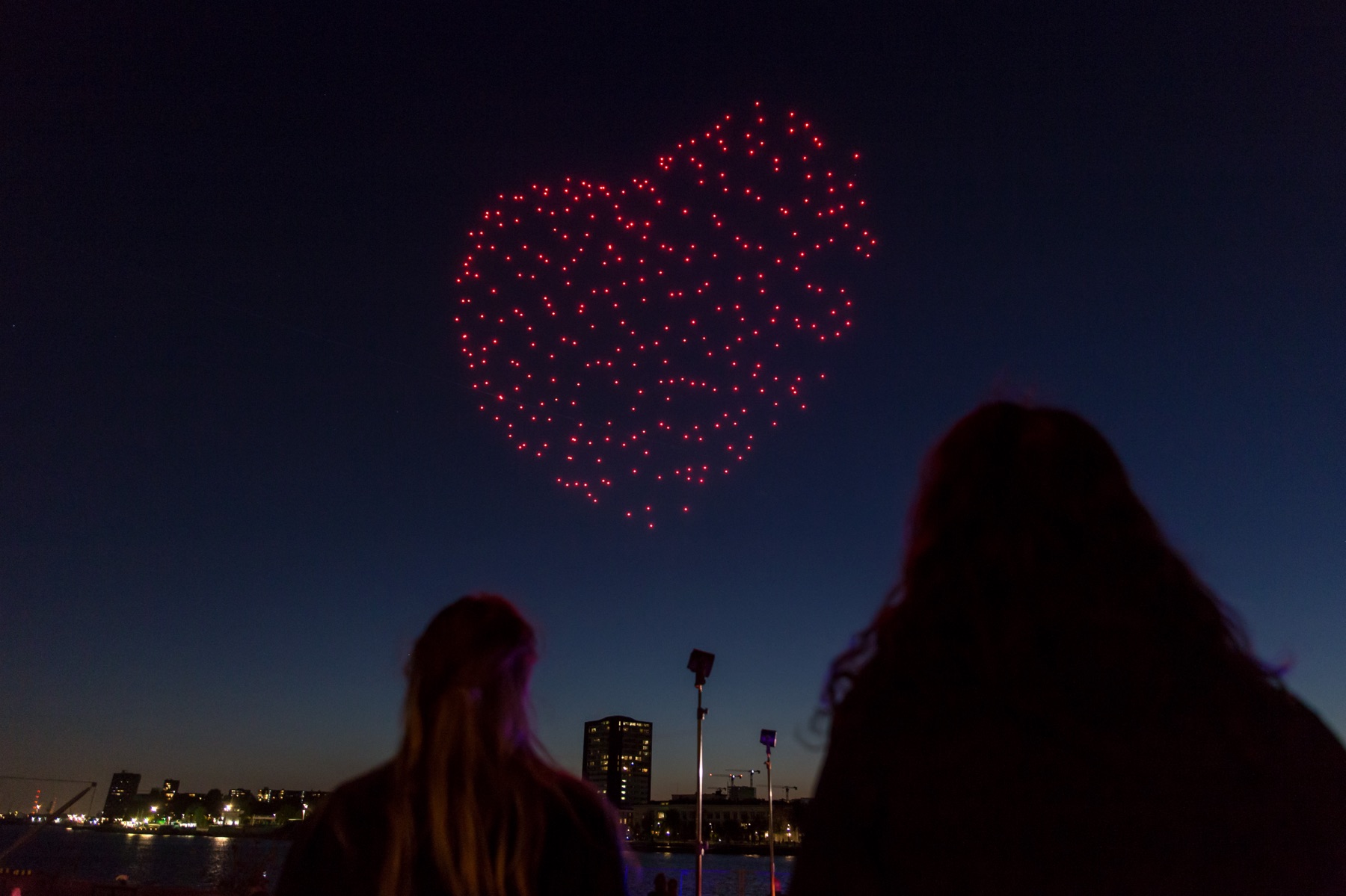 Flying for our Freedom, Rotterdam drone show — photo 2
