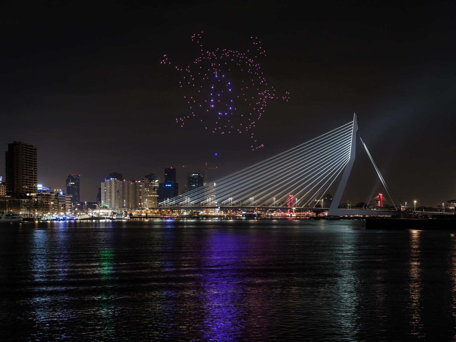 Rotterdam New Year’s Eve drone show — photo 2