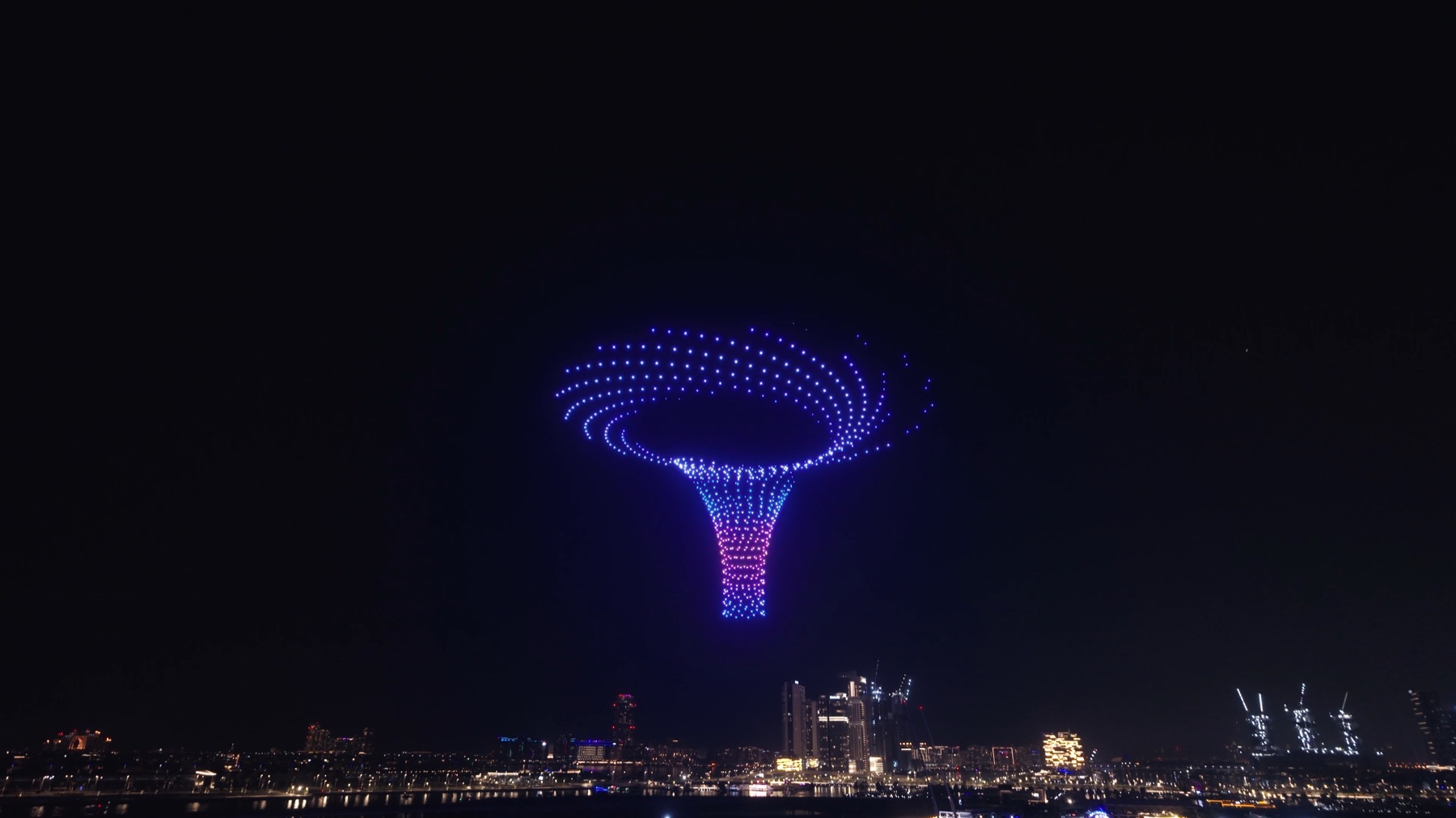 BONK over Dubai drone show — photo 1