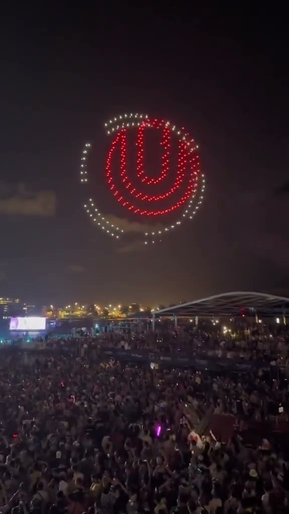 Droneshow: Ultra Miami
