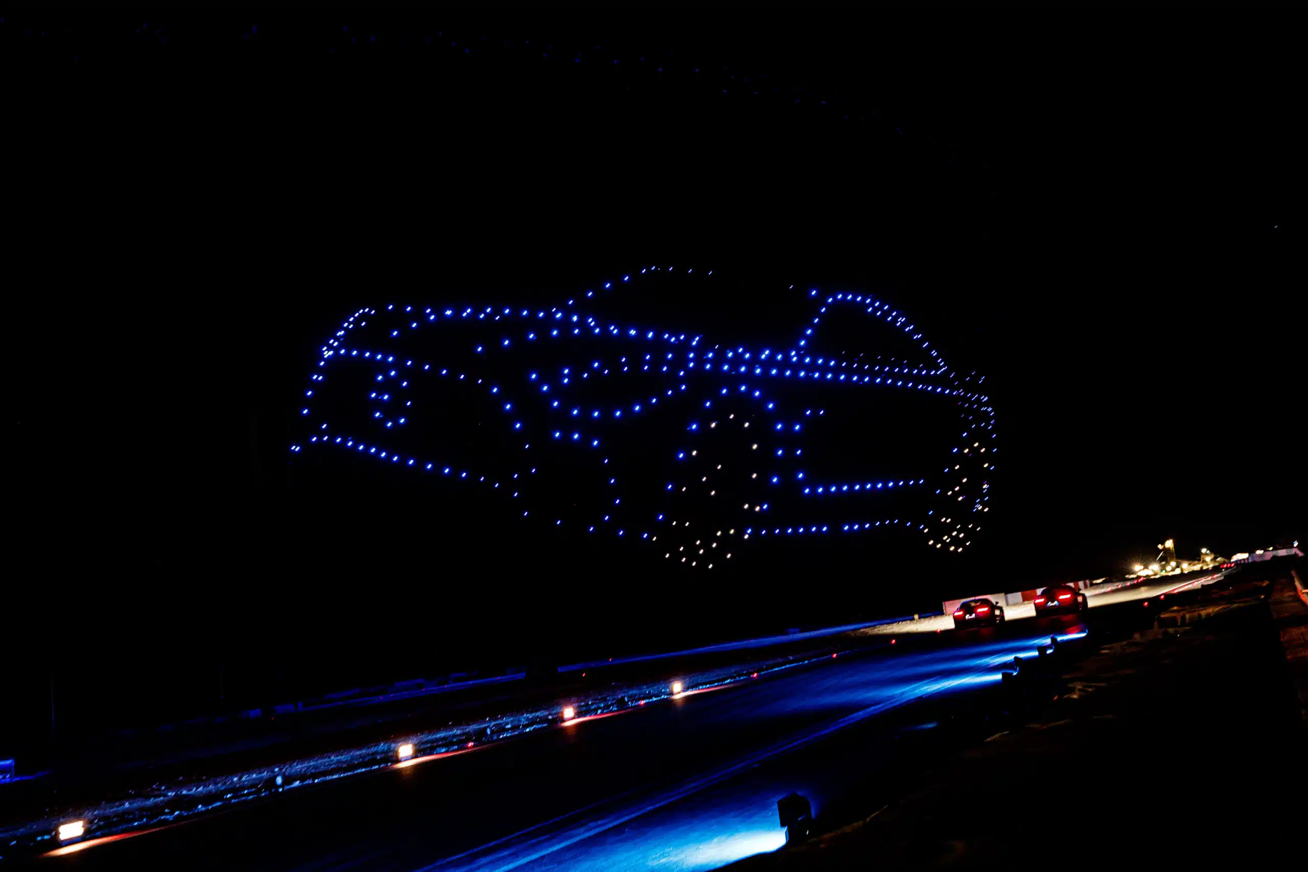 Spectacle de drones Mercedes-AMG & IWC Speed City, Las Vegas — photo 1
