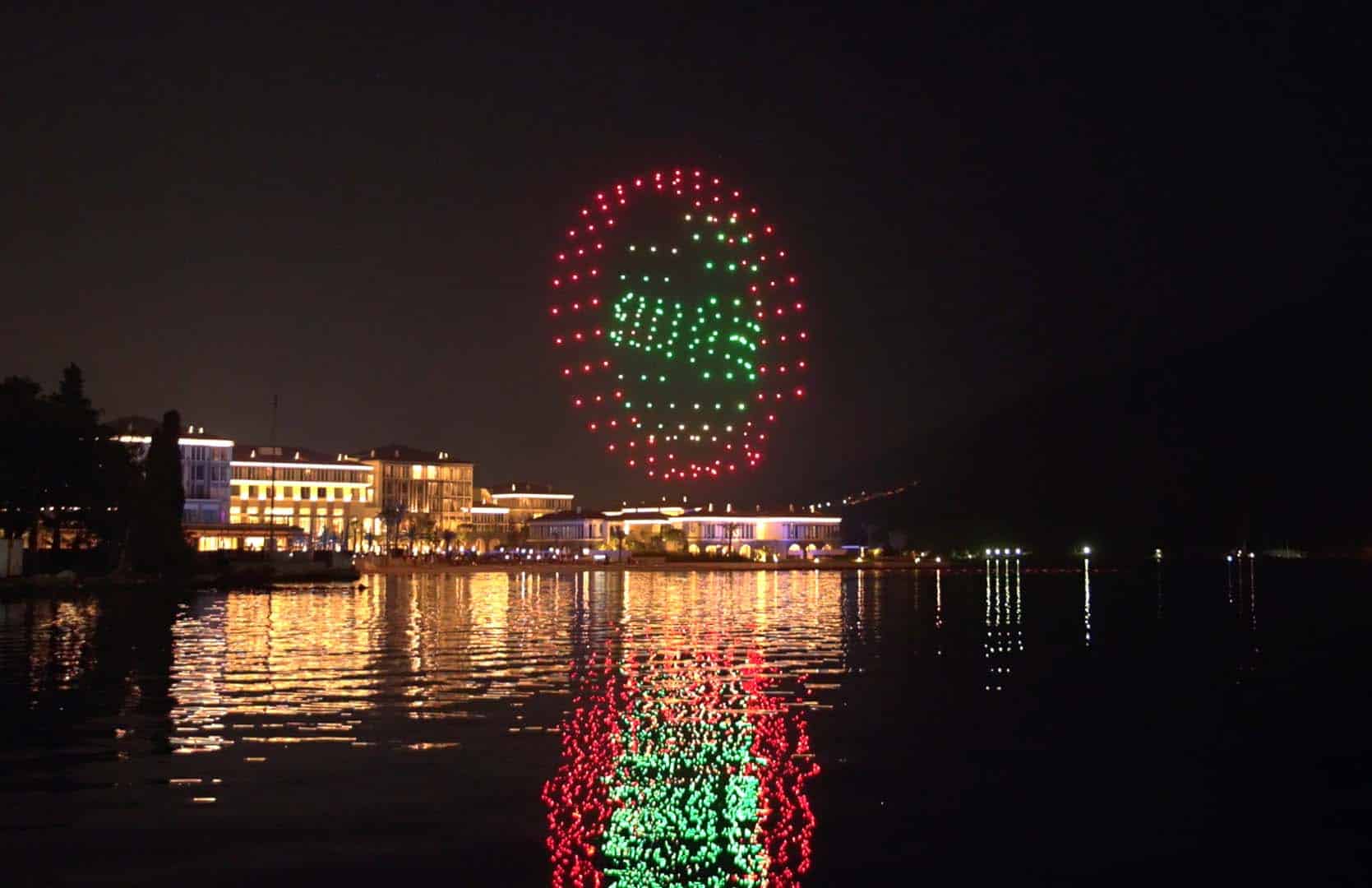 Happy birthday! drone show