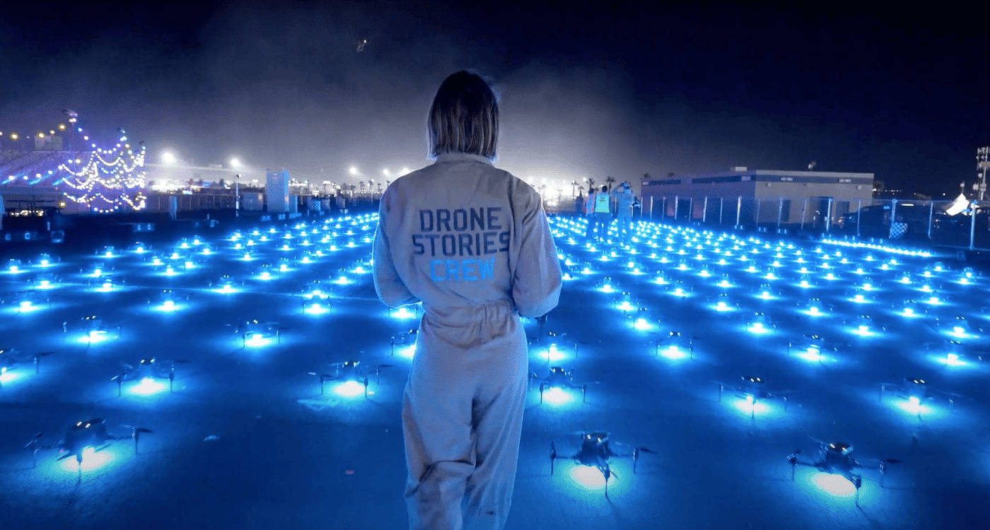 Proposition de spectacle de drones : voici ce que coûte un spectacle de drones sur mesure
