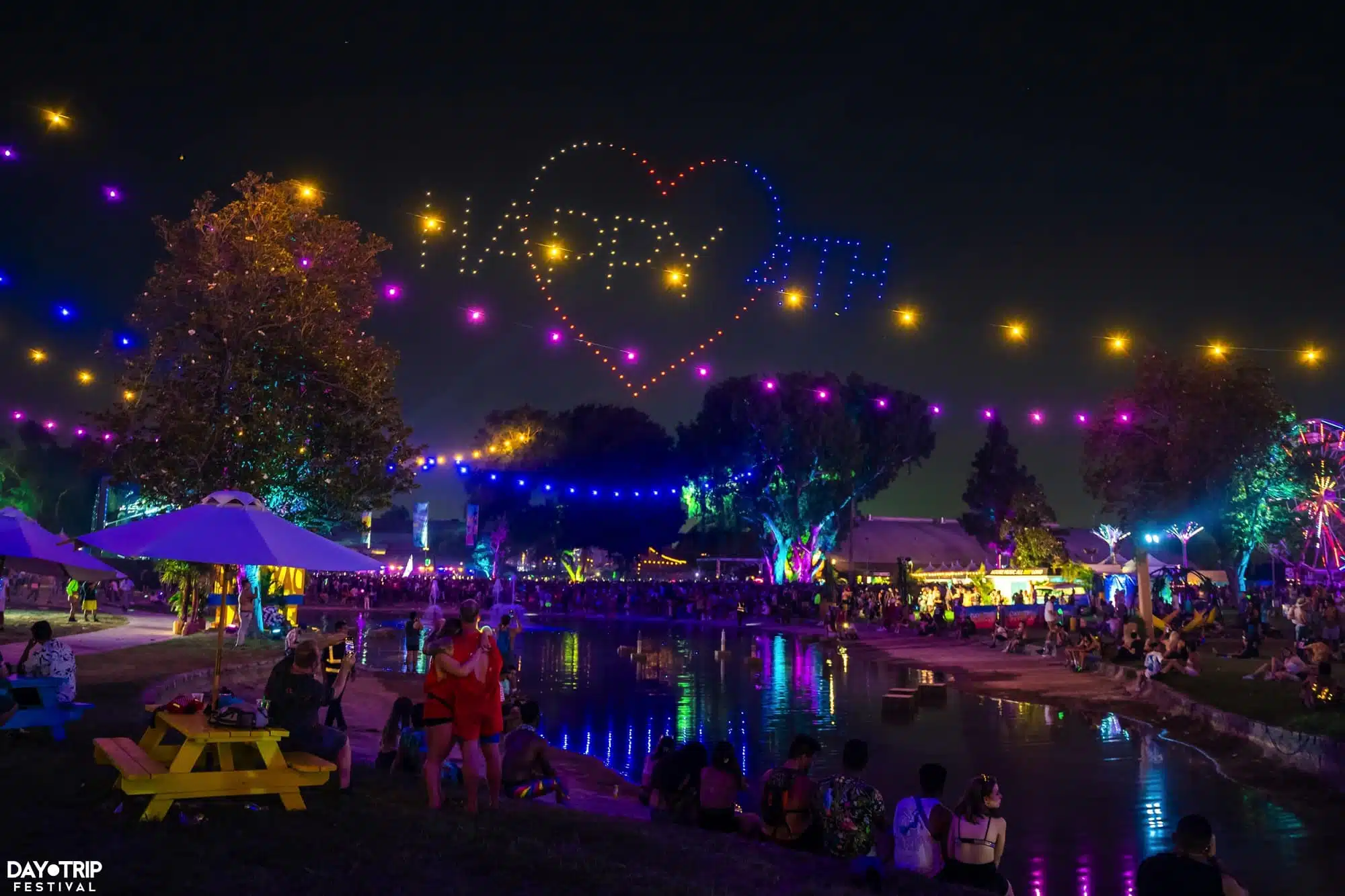 Spectacle de drones Day Trip Festival LA — photo 1