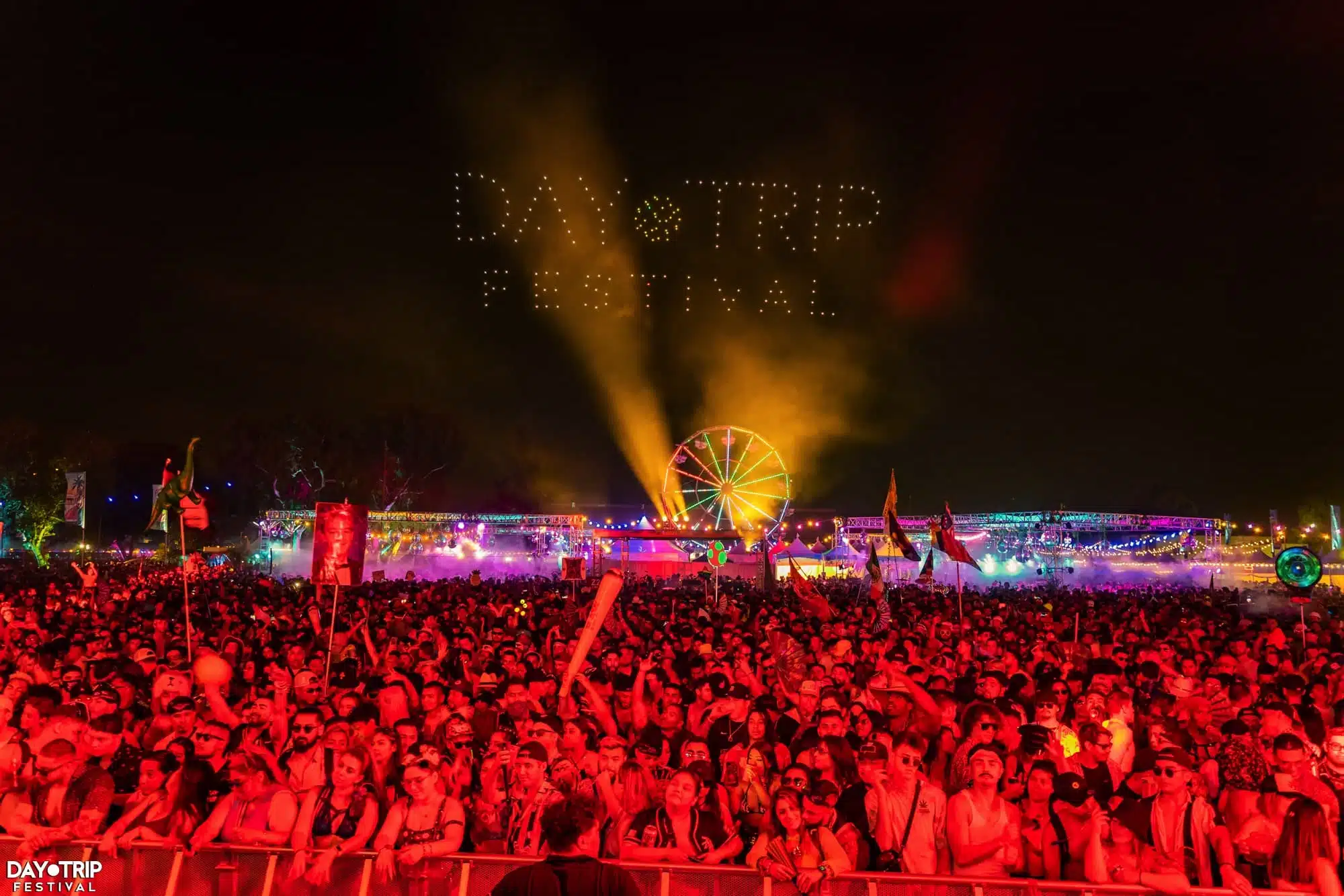 Spectacle de drones Day Trip Festival LA — photo 2