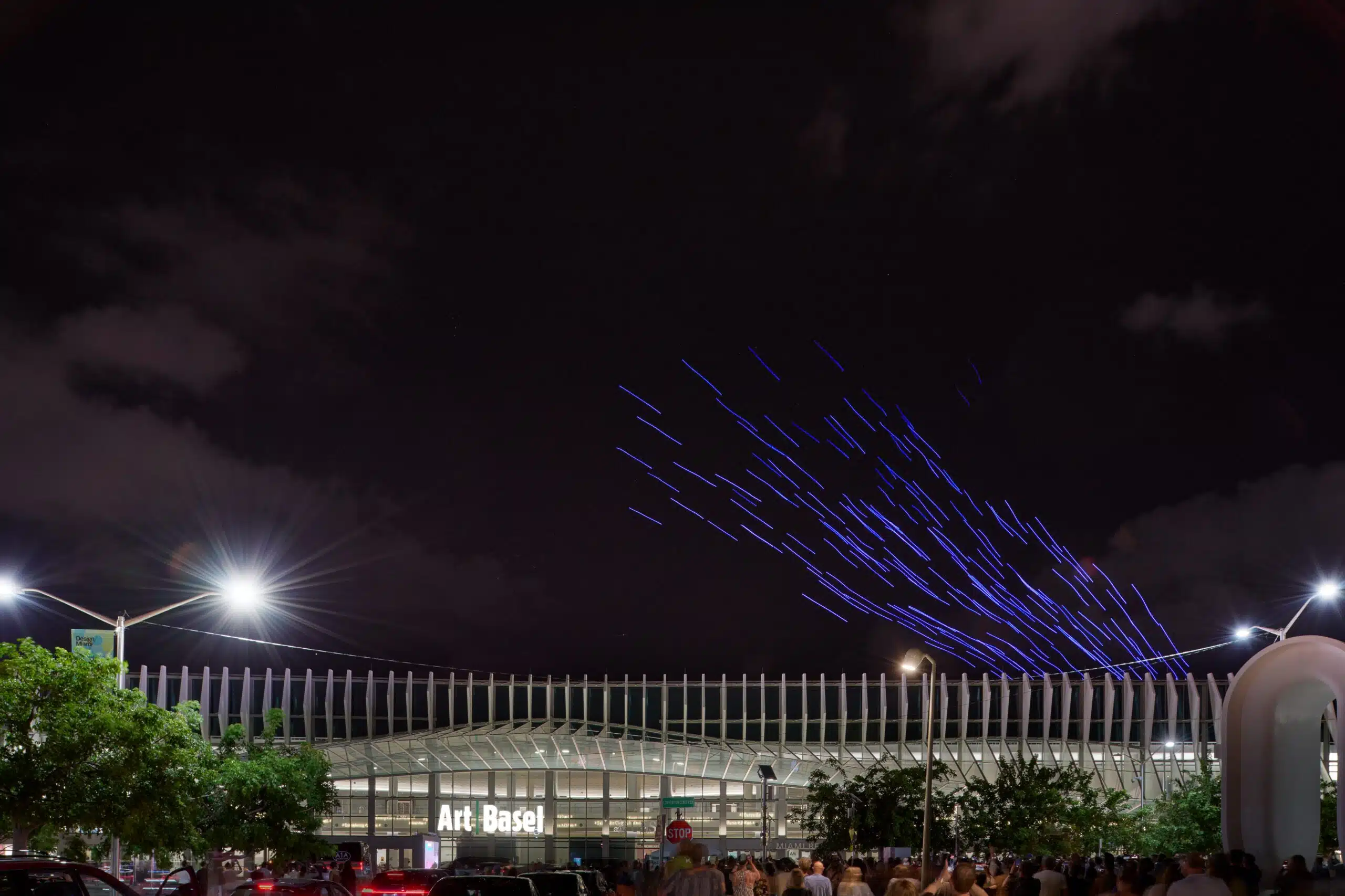 Espectáculo de drones Franchise Freedom en Art Basel Miami: foto 2