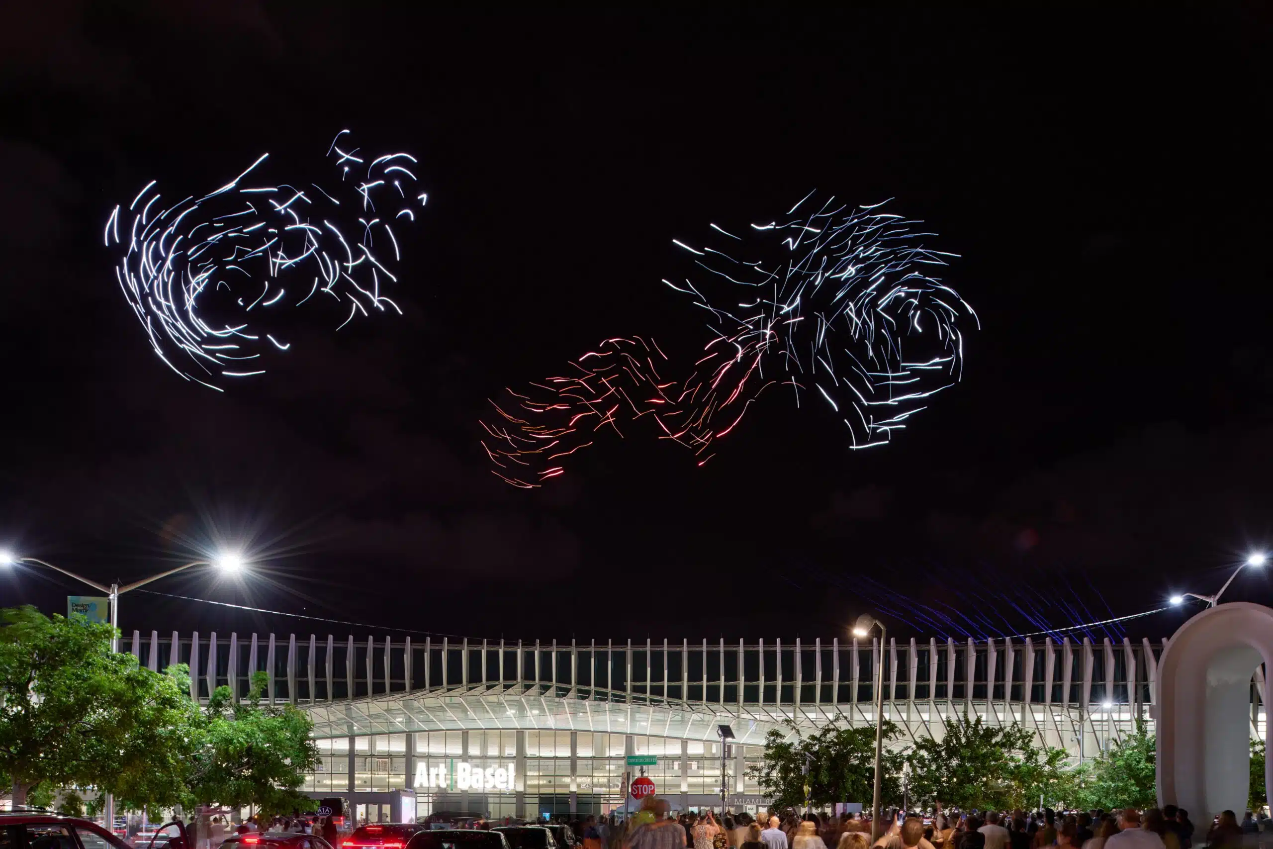 Espectáculo de drones Franchise Freedom en Art Basel Miami: foto 4