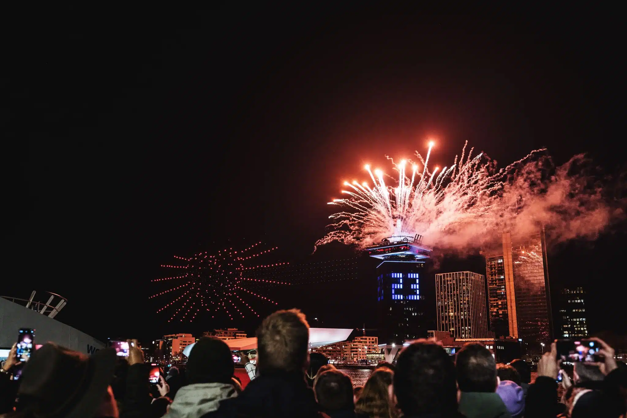 Espectáculo de drones Nochevieja en Ámsterdam: foto 3