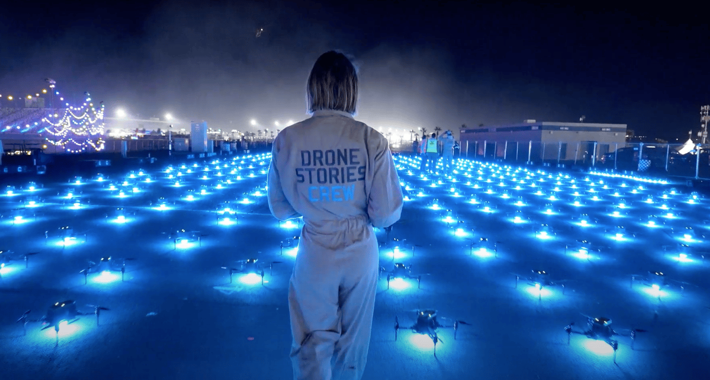 Comment fonctionnent les spectacles de lumières de drones ? On vous explique !