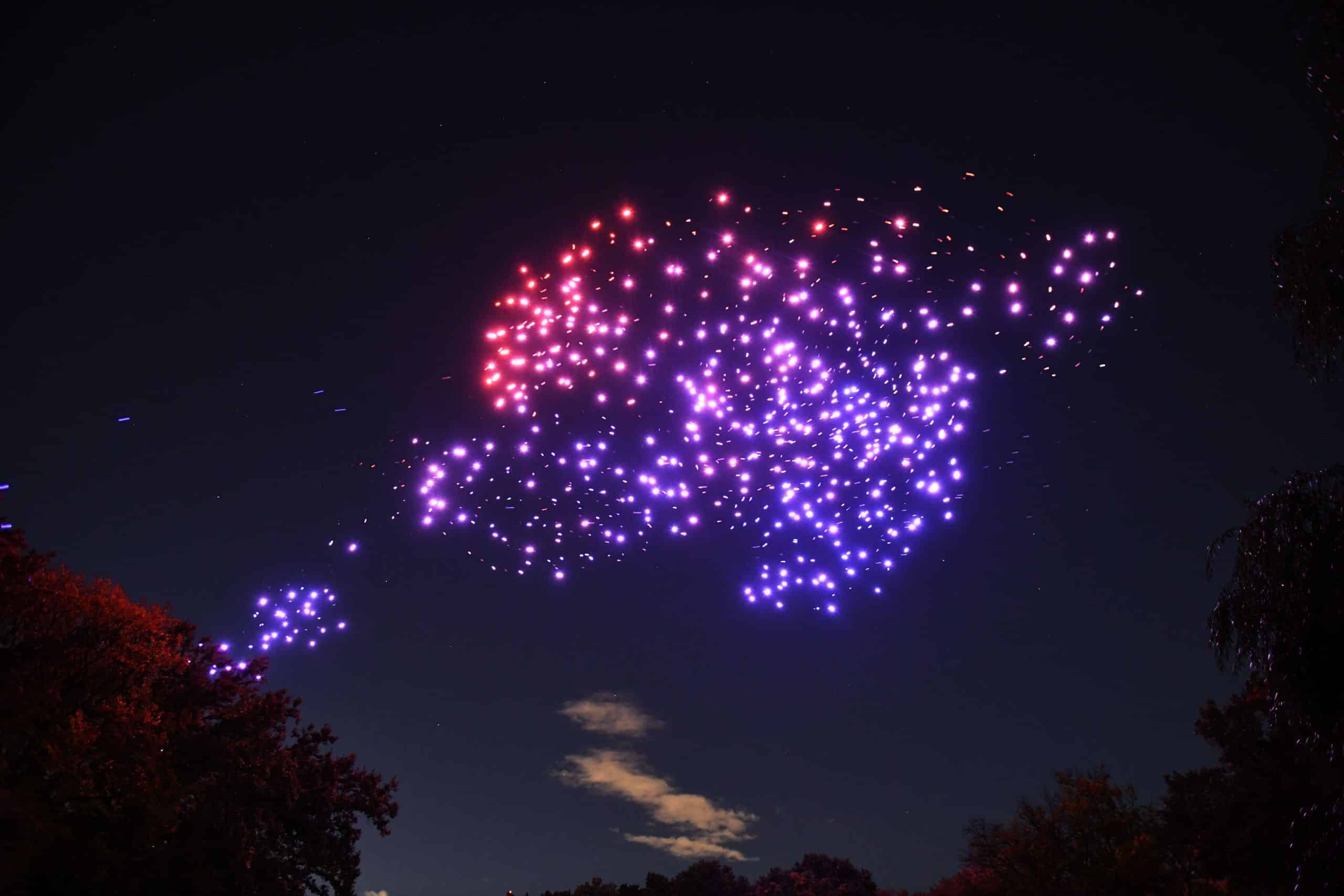 Franchise Freedom: la primera performance de drones sobre Central Park